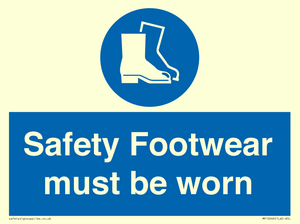 Safety Footwear must be worn